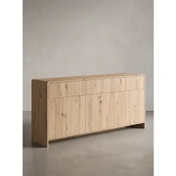 Sideboard MDF Eichenoptik 155,2x40x76 cm - CALELLA   Kadima Design