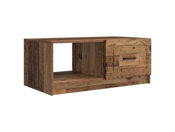 Heofavd Couchtisch Altholz-Optik 90x50x37 cm aus Holzwerkstoff