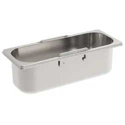 Rieber GastroNorm-Behälter GN 2/8 - 100 mm versenkbare Griffe