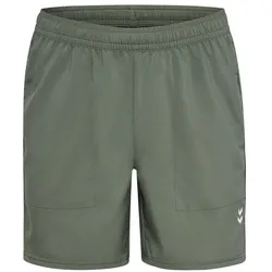 hummel, Unisex, Sporthose, Hmlpulse Workout Shorts (XS), Grau