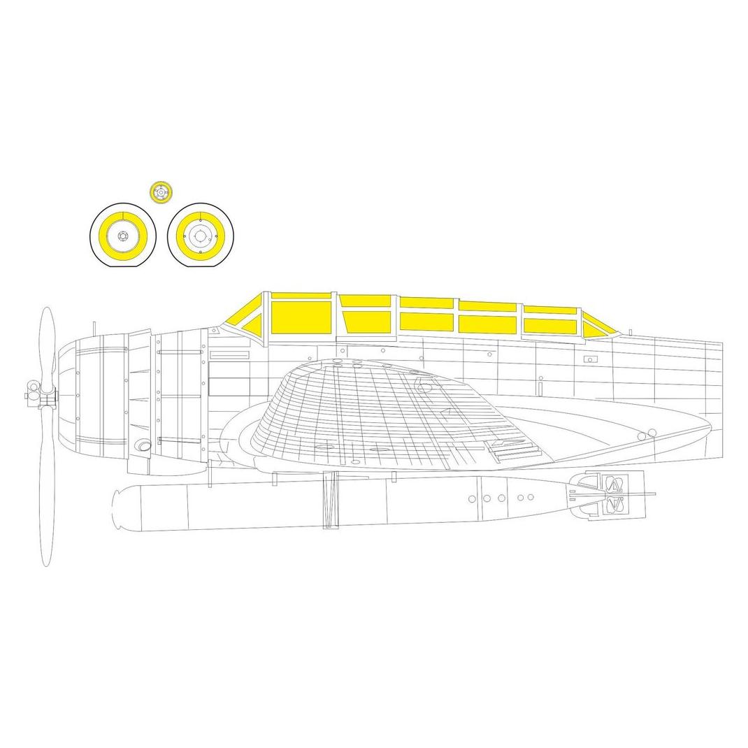 Eduard B5N2 TFace BORDER MODEL (JX326)