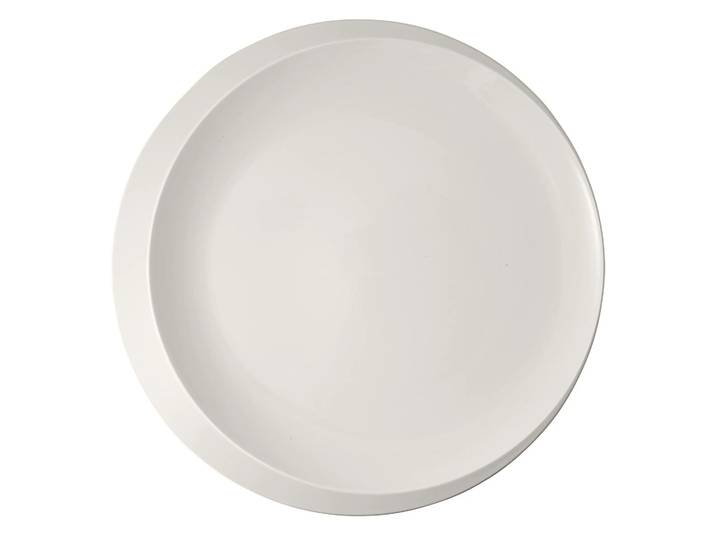 Villeroy & Boch Plat NewMoon Ø37 cm Blanc