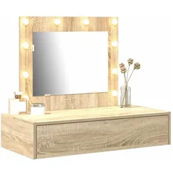 vidaXL, Schminktisch, Husenborn (mit LED) (40 x 83 x 70 cm)