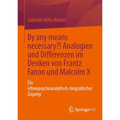 By any means necessary?! Analogien und Differenzen im Denken von Frantz Fanon und Malcolm X, Taschenbuch von Gabriele Aïsha Bichler, Springer
