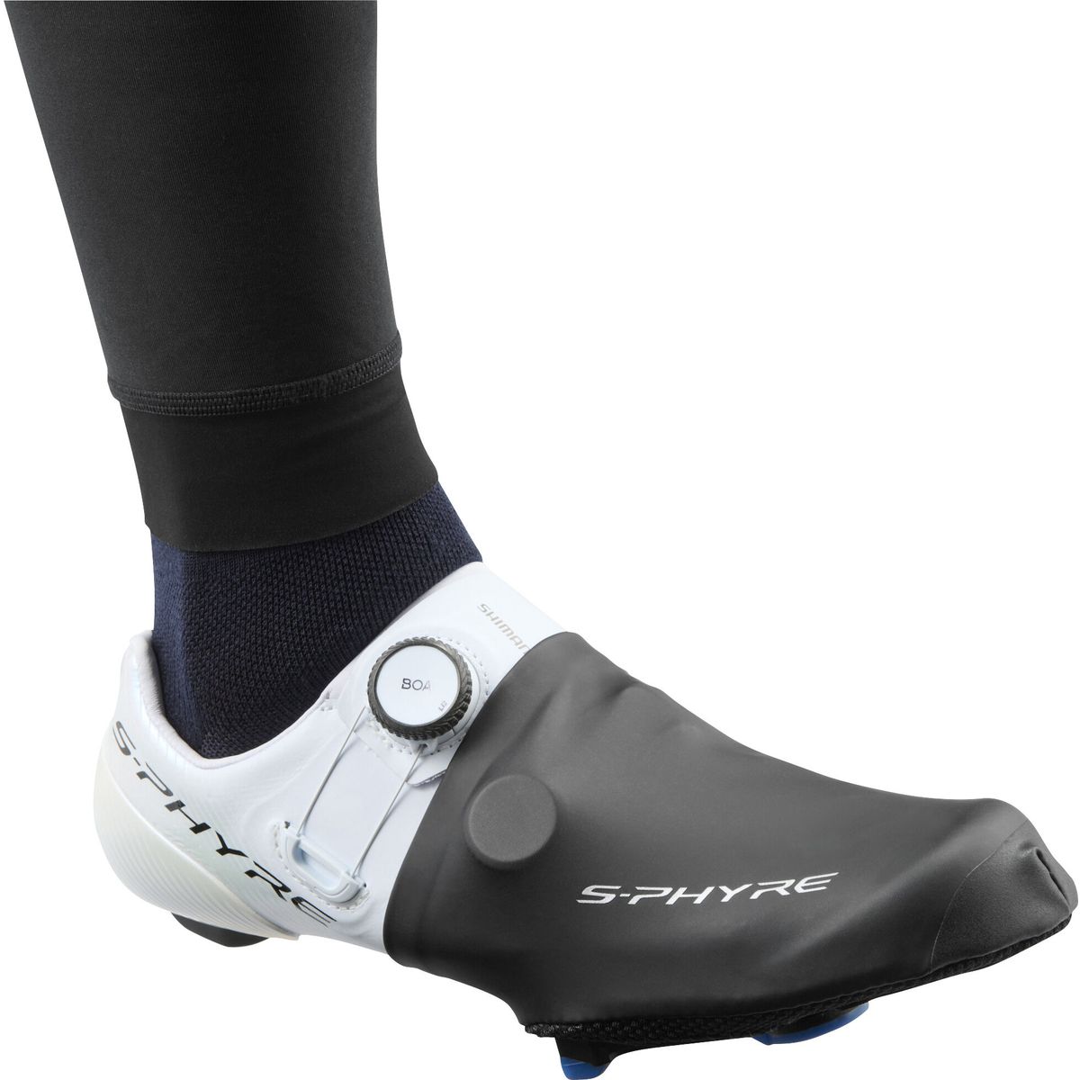 Shimano S-phyre Toe Shoe Cover black (L01) M ECWFARWYS14UL0105