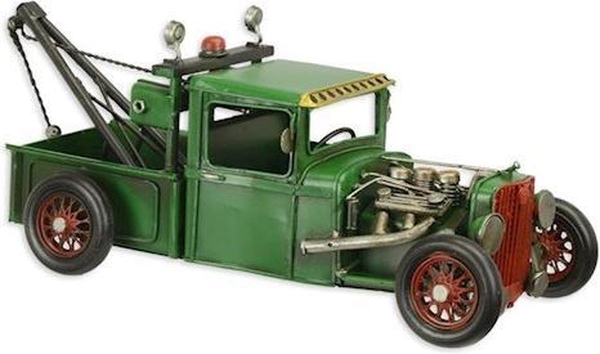 MadDeco Hotrod Sleepauto Blik voor op tafel