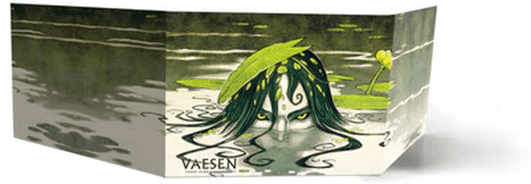 Free League Publishing Vaesen Nordic Horror Roleplaying GM Screen ; Map for Tabletop Games