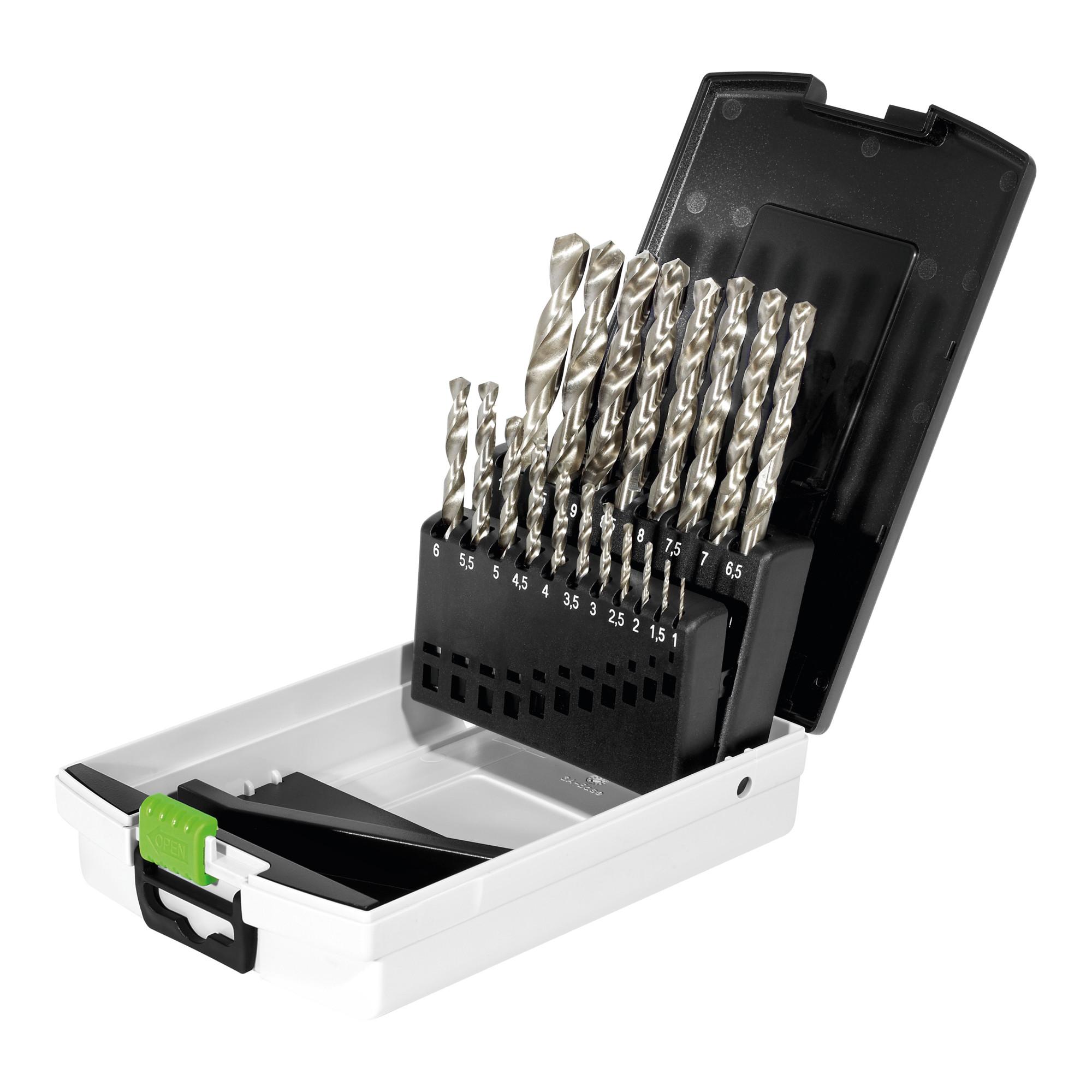 Festool Bohrerbox HSS Stahlbohrer HSS D 1-10 Sort (498981)