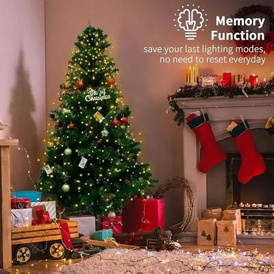 Uplift Picks 400 LED Christmas Tree Topper Star Waterfall Lights 400 LED Christmas Tree Topper Star Waterfall Lights