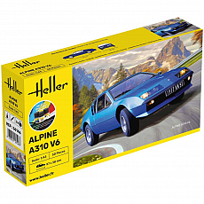 Heller - STARTER KIT Alpine A310 V6 - 1:43 - 50 Teile 305538
