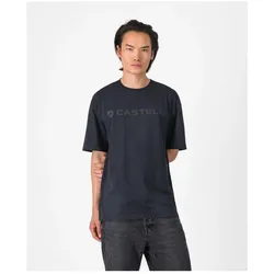 Castelli, Herren, Velotrikot, Tone Logo Tee (M), Schwarz, M