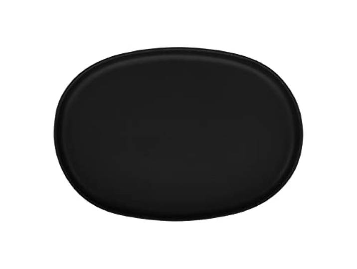 Creatable\, 30002\, série Uno Black – Assiette de service ovale – Service de table 1 pièce