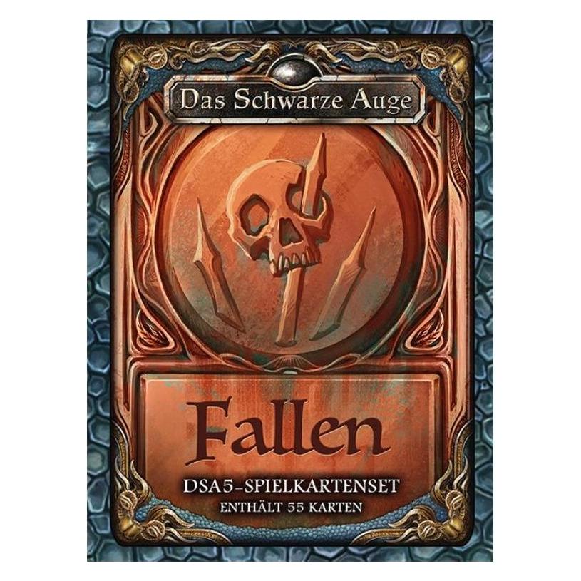 Ulisses Spiele DSA5 Spielkartenset - Falltüren & Speergruben, 55 Karten (DE-Ausgabe) (Deutsch) (US25402)