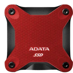 Adata DYSK SSD SD620 2TB RED (2 TB), Externe SSD, Rot, Schwarz