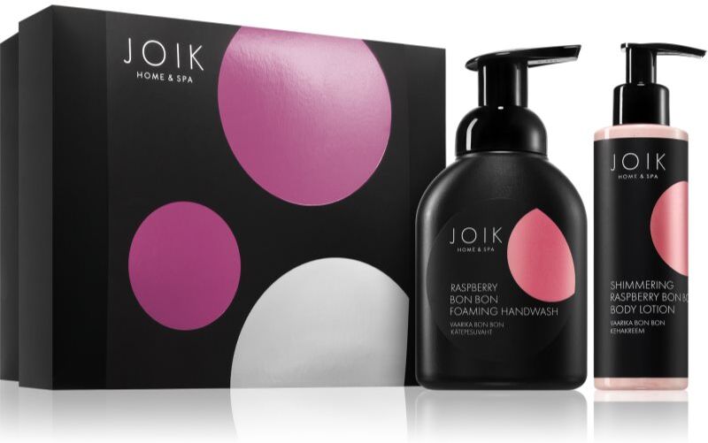 JOIK Home & Spa Raspberry Bon Bon coffret cadeau pour femme