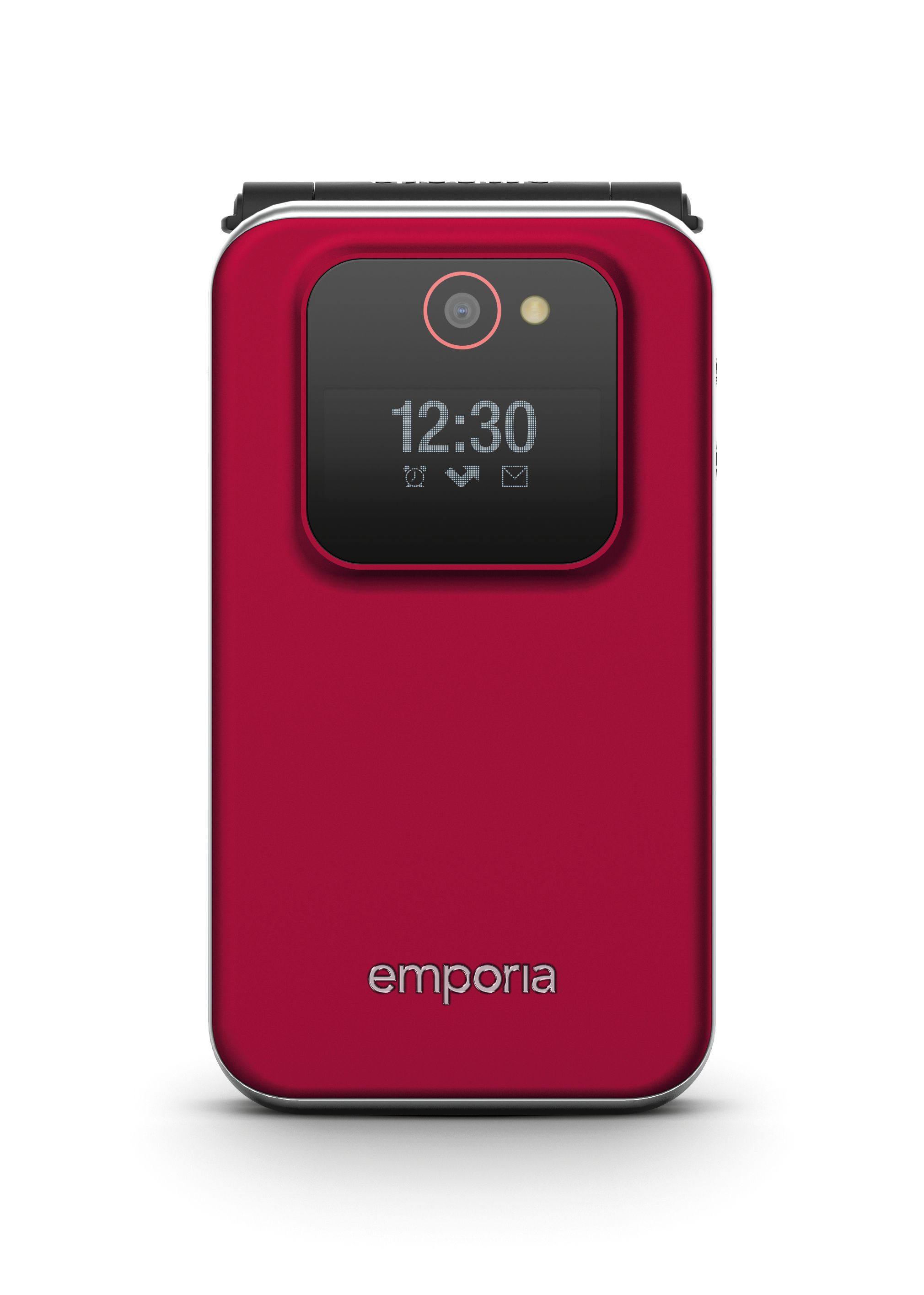 Emporia Joy V228 Seniorenhandy 4G Smartphone 7,11 cm (2.8 Zoll) 2 MP Single SIM (Rot) V228.LTE.v3.rd.