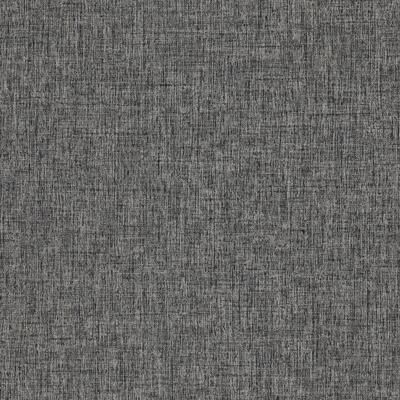 Advantage Larimore Charcoal Faux Fabric Wallpaper