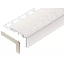 Schlüter Systems TREP-V 60/EK Endkappe Endkappenset: 1x Endkappe links + 1x Endkappe rechts PVC (Polyvinylchlorid) SP - Softpfirsich