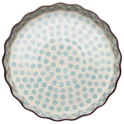 Quicheform 27cm - Retro blau