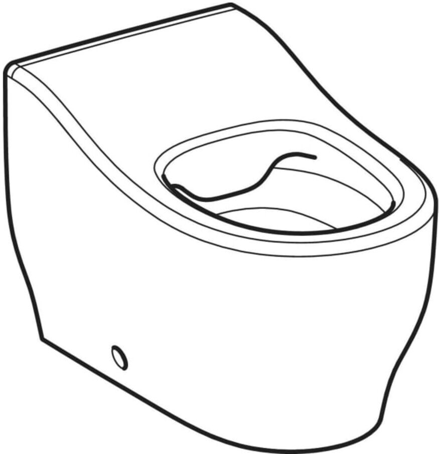 Geberit Stand-WC, Tiefspüler Bambini weiß, für Kleinkinder (502965001)