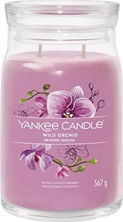 YANKEE CANDLE Signature 2-Docht-Kerze Wild Orchid 567 g
