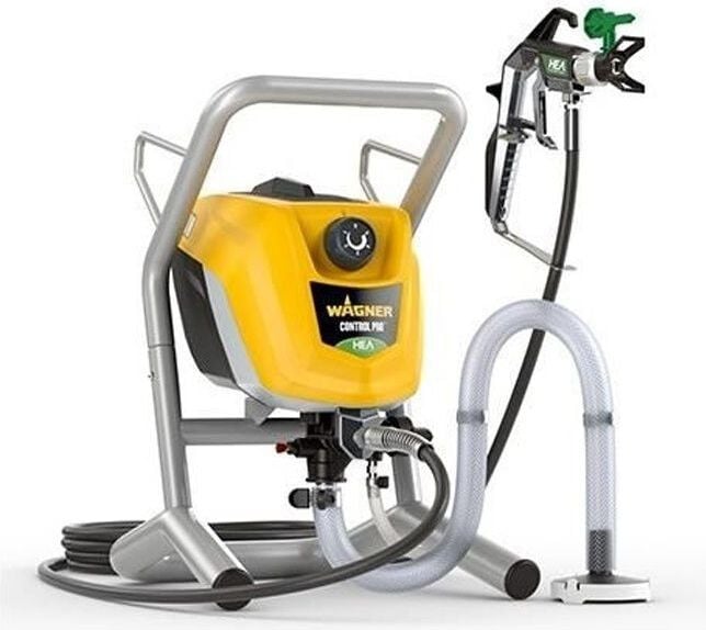 Wagner HEA Control Pro 250M Airless verfspuitapparaat met High Efficiency Airless technologie