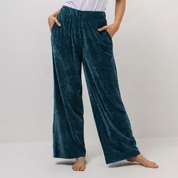 LITTLE ROSE Hose, lange Form Chenille Qualität Rundumdehnbund Einschubtaschen
