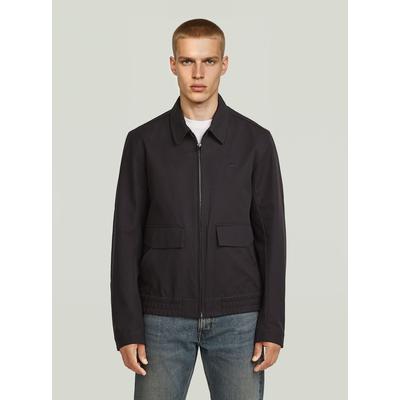Blouson G-STAR "Midnight-Blouson", Herren, Gr. XS, schwarz (dk schwarz), Obermaterial: 100% Baumwolle, Jacken Blouson