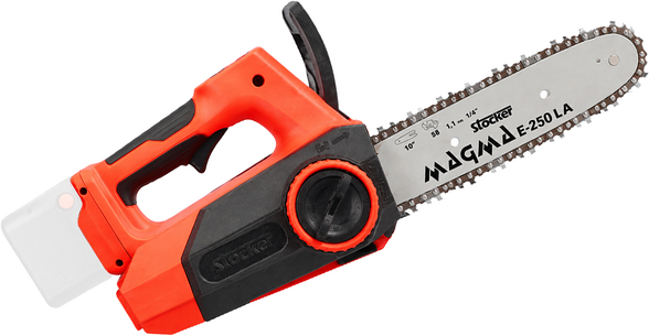 Stocker Magma E-250 LA - Tronçonneuse à batterie - 21 V - Guide de 25 cm - SANS BATTERIE NI CHARGEUR