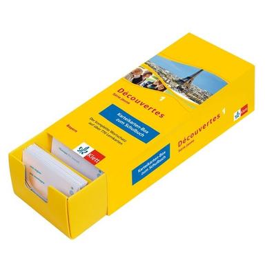 Découvertes 1 Bayern (ab 2017) - Vokabel-Lernbox zum Schulbuch 1. Lernjahr, Taschenbuch von , Klett Lerntraining bei PONS Langenscheidt GmbH,