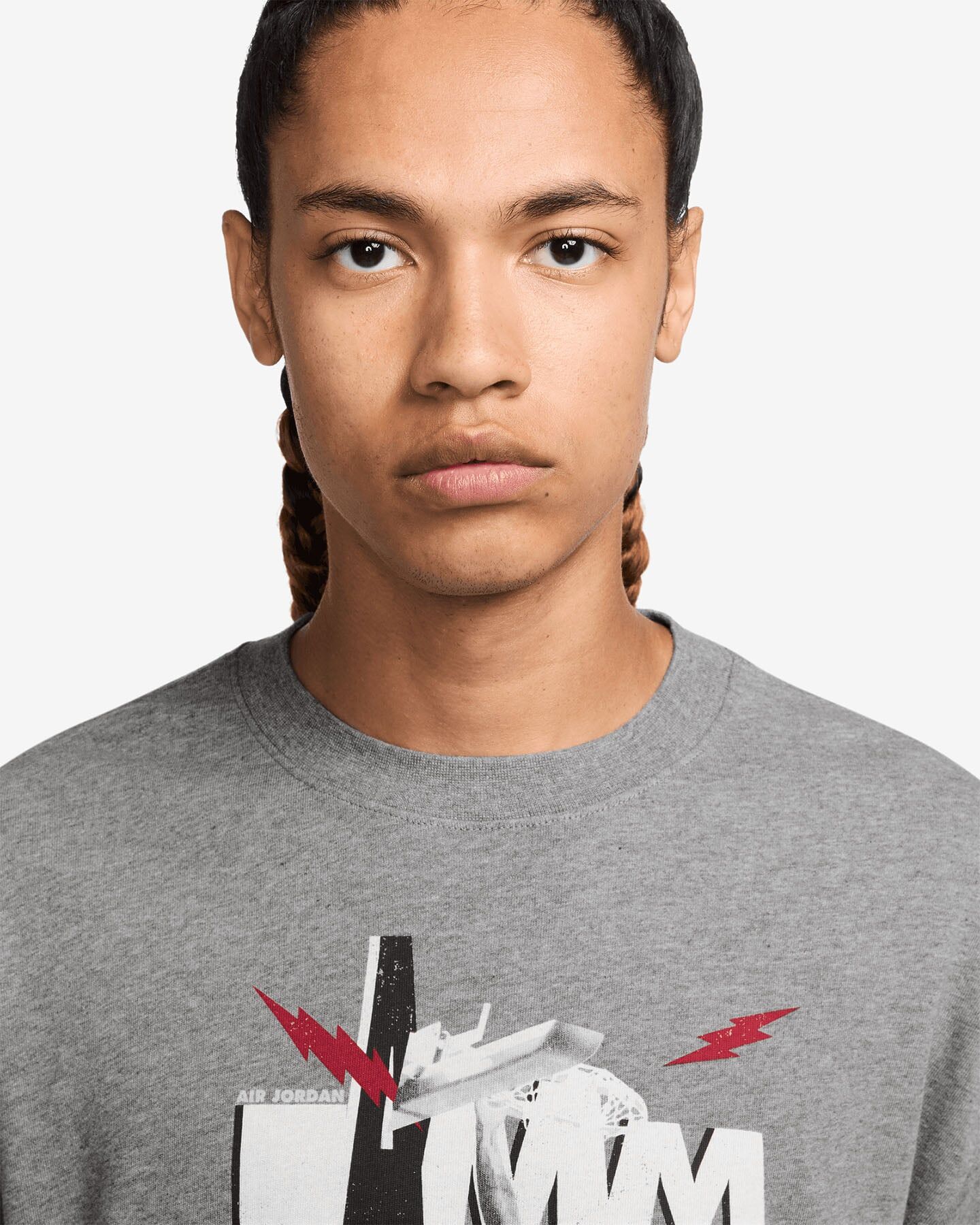 Nike Jordan Jam 85 M - T-shirt - Uomo - Grigio M