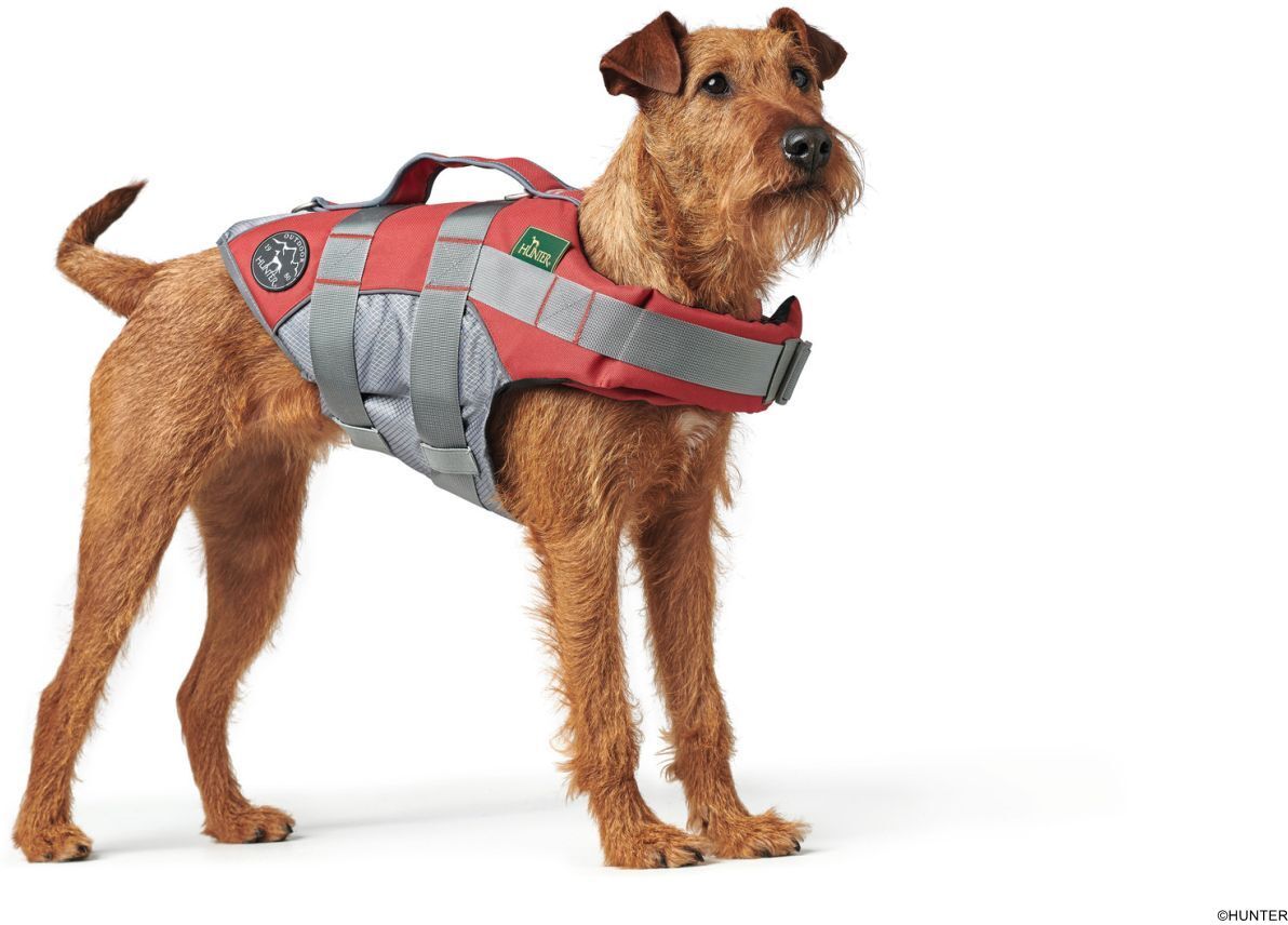 DOG SPORT HUNTER Schwimmweste Moss S