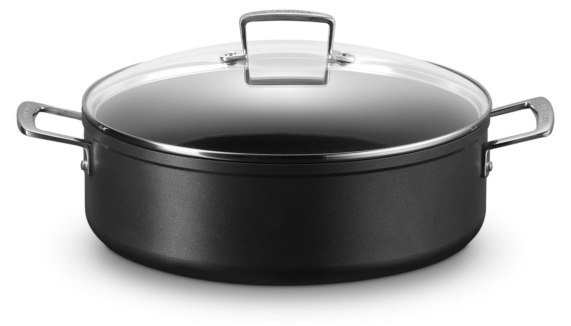 Bratpfanne Antihaft-Pfanne Induktionspfanne - 30 cm - Schwarz - Für Induktion und Backofen