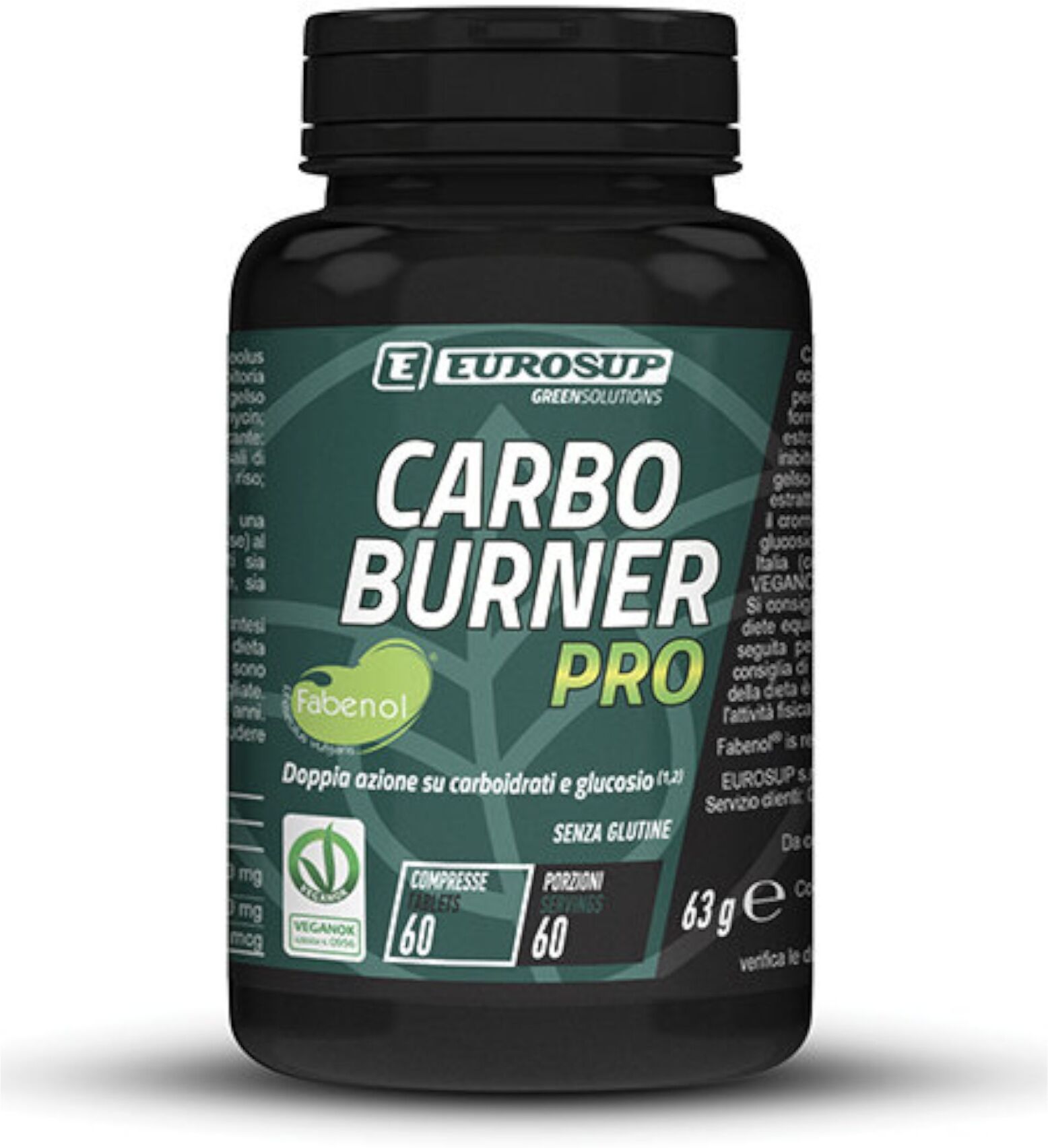 EUROSUP Carbo Burner Pro 60 Compresse 