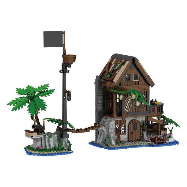 Brixies Plus Pirateninsel gross / Pirate island large (222306)