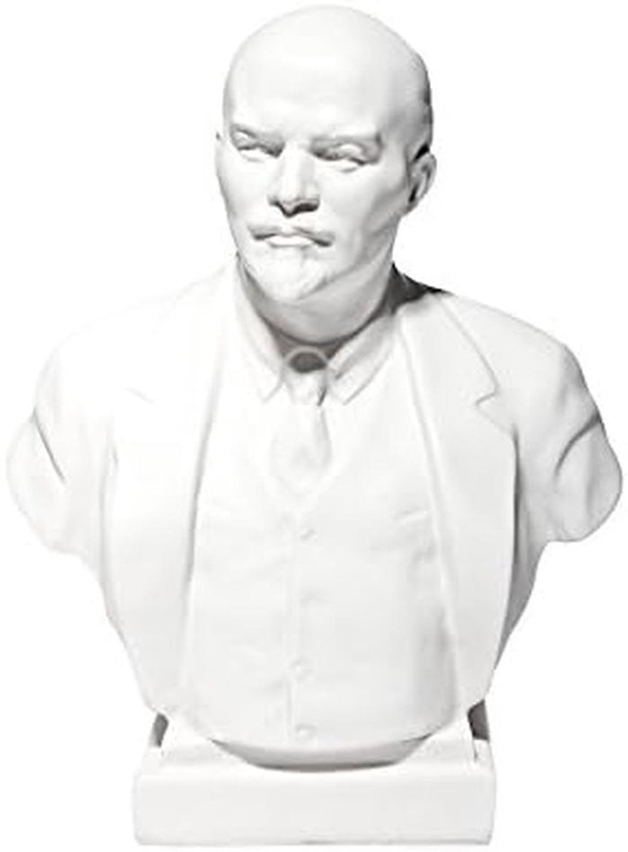 Wit marmeren buste sculptuur historisch beeld voor woonkamer decoratie Hoogte: 18 cm