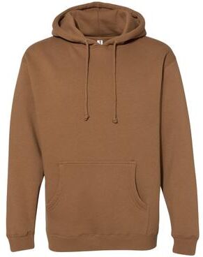 Independent Trading Co. IND4000 Men's Pullover Hoody T-Shirt in Saddle size Small   Fleece IND4000P, IND400, IND4000J1