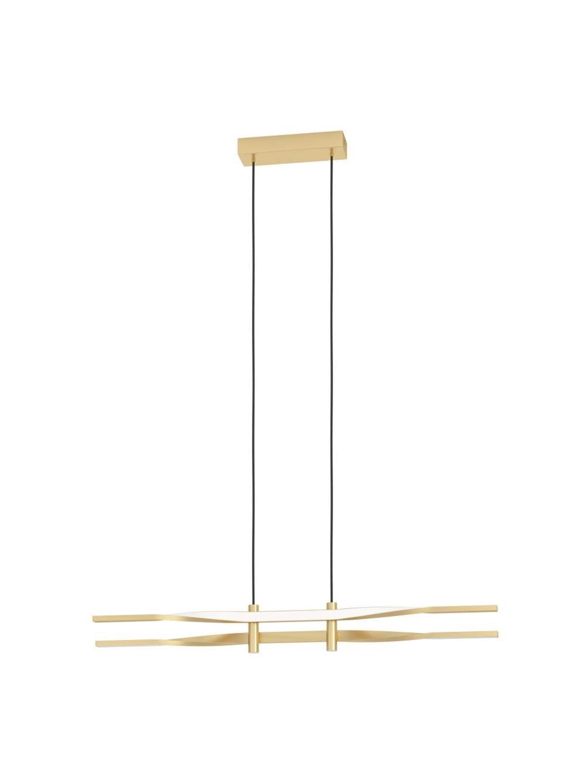 EGLO COLMEAL long table pendant brushed brass
