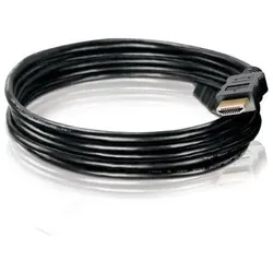 HDgear HDSupply X-HC High-Speed HDMI 15m schwarz (15 m), Videokabel, Schwarz