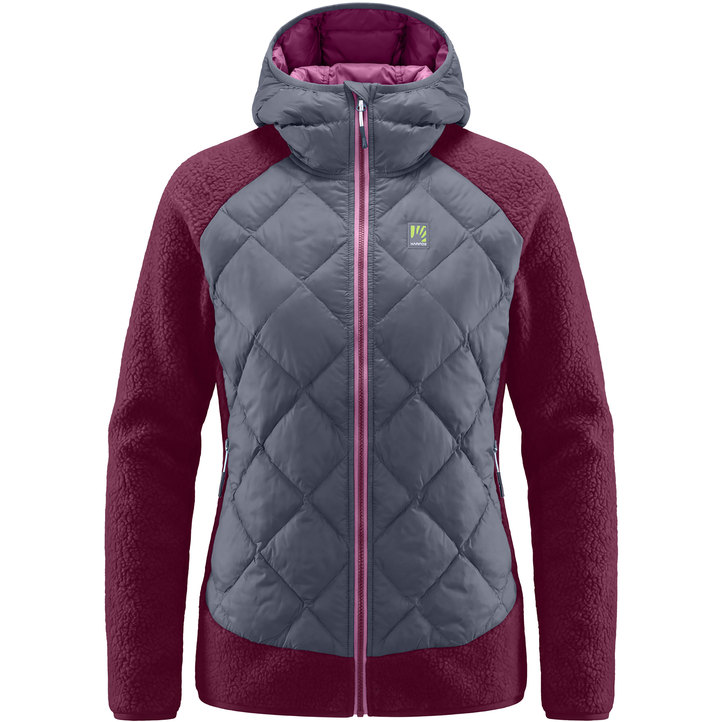 Karpos Marmarole Retro' Damen Isolationsjacke grau Größe XS Trekking Isolierend