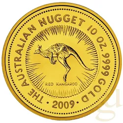 10 Unzen Goldmünze Australien Känguru