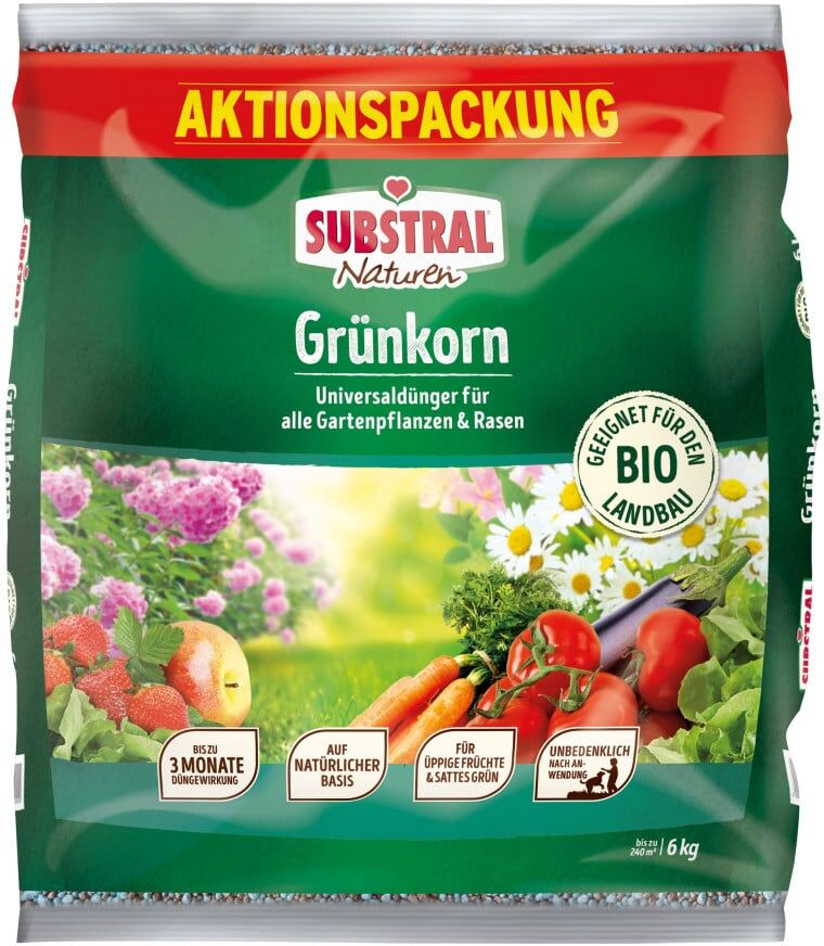 Substral Naturen Grünkorn Bio 6 kg