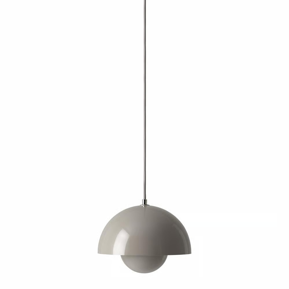 &Tradition Flowerpot VP1 hanglamp grijs-beige