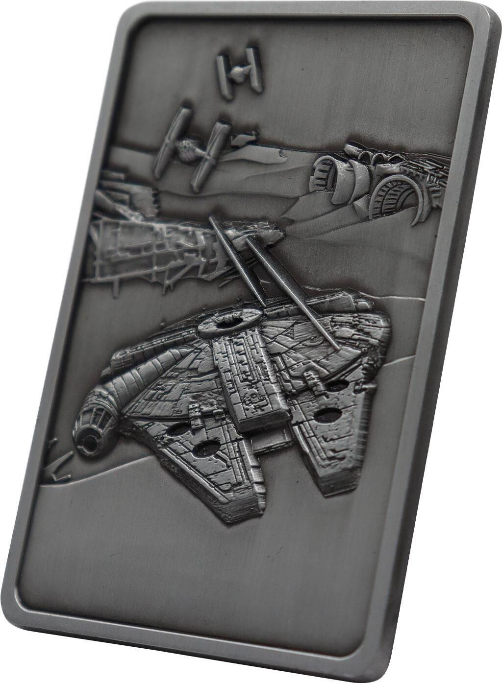 FaNaTtik Star Wars Iconische Scène Collectie Limited Edition Metalen Baren Het Millennium Falcon FNTK-K-020
