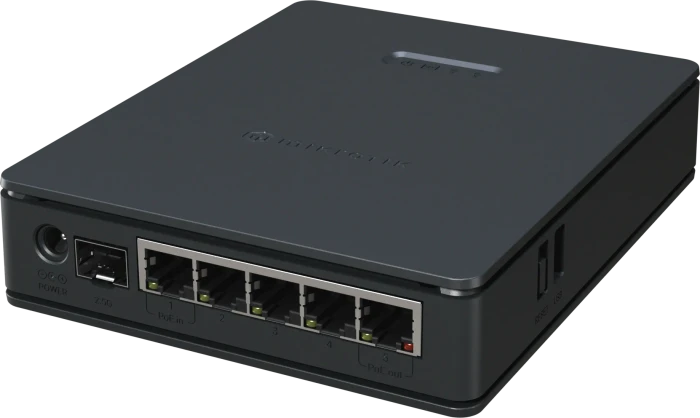 MikroTik home AX Access Point E62iUGS-2axD5axT, hAP ax S, 2.4/5 GHz AX, 5x Gigabit, 1x 2.5G
