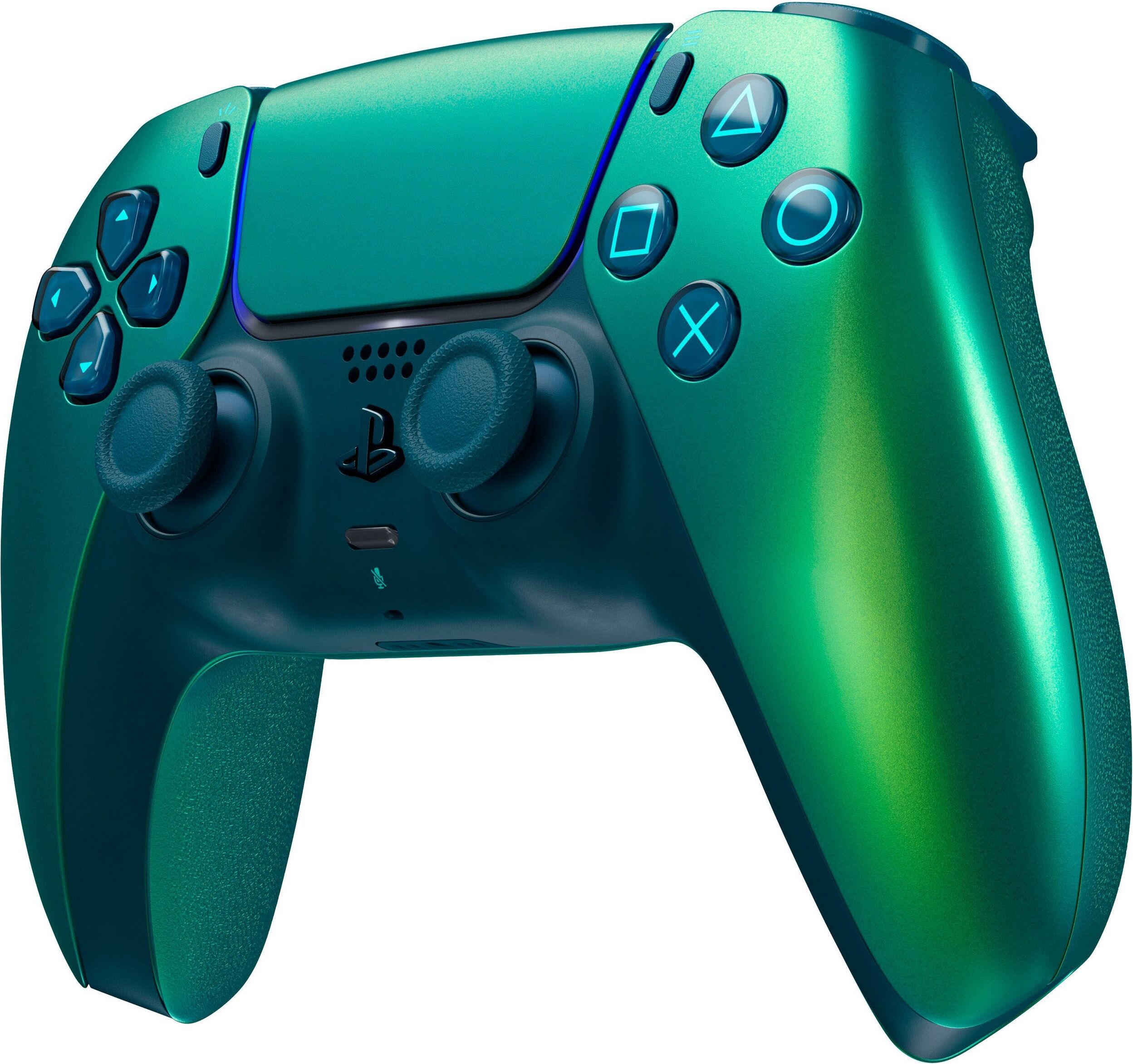 PLAYSTATION 5 Wireless-Controller "DualSense Chroma Collection", grün (chroma teal), B:16cm H:6,6cm T:10,6cm, Spielecontroller, Wireless-Controller