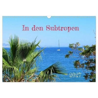 In den Subtropen (Wandkalender 2027 DIN A3 quer), CALVENDO Monatskalender