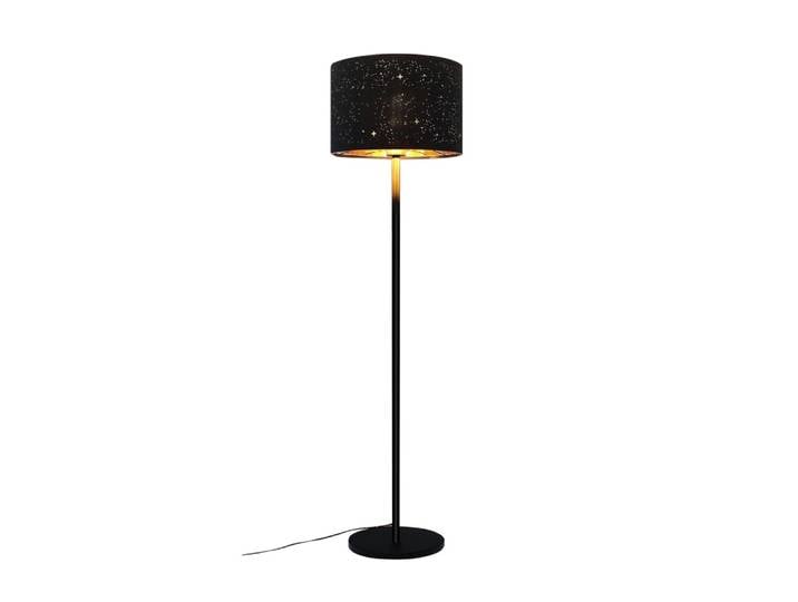 Lampadaire en fer noir 30x30x145cm e27