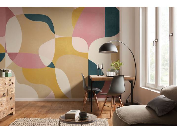 Fototapete KOMAR Komar Vlies Fototapete - Baby Girl - Grösse 350 x 250 cm , lila (modern), H:1,2m L:2,5m, Vlies, Tapeten, Fototapete