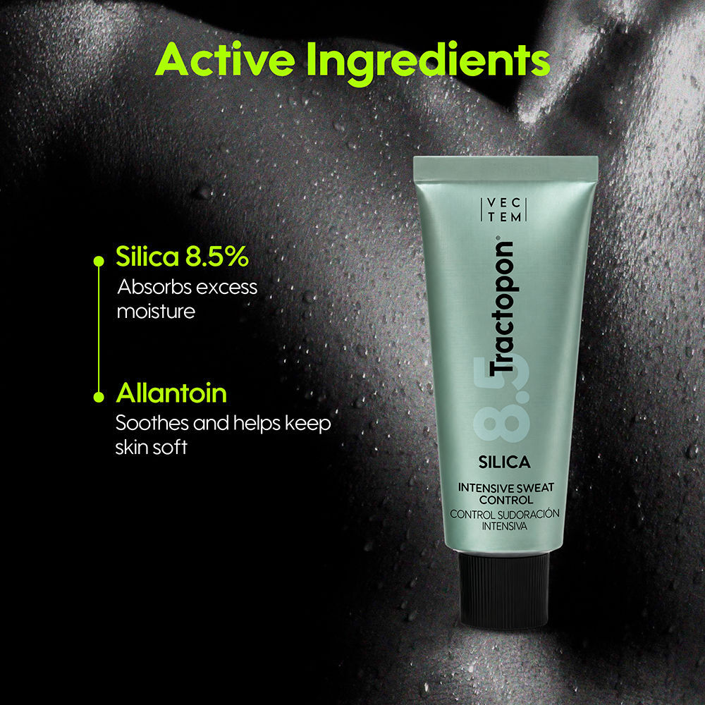 Tractopon Silica crema desodorante y antitranspirante 40 ml